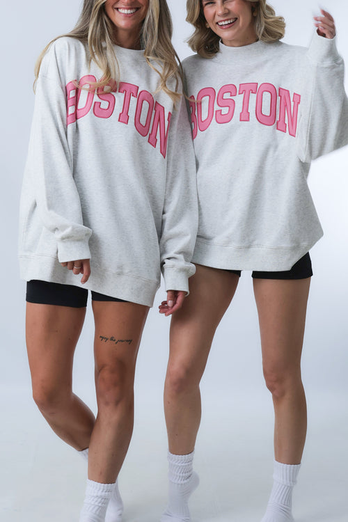 Classic Mockneck Boston- Berry Breeze