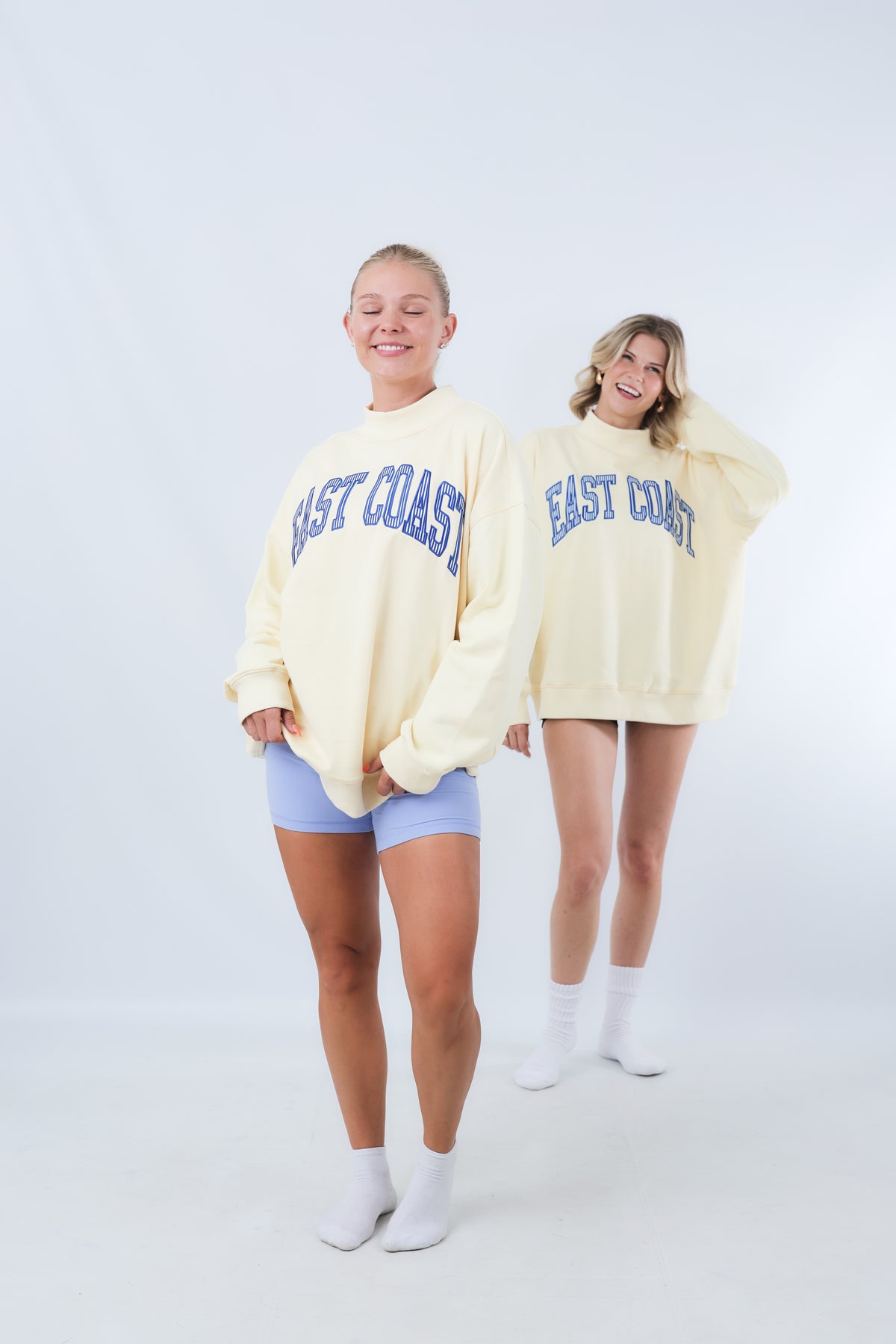 Classic Mockneck East Coast- Sunwashed