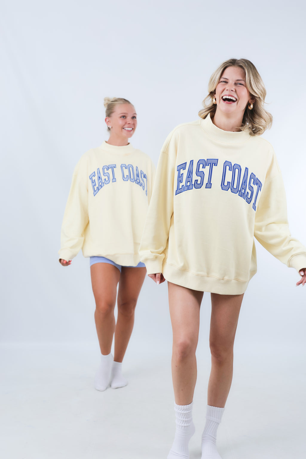 Classic Mockneck East Coast- Sunwashed