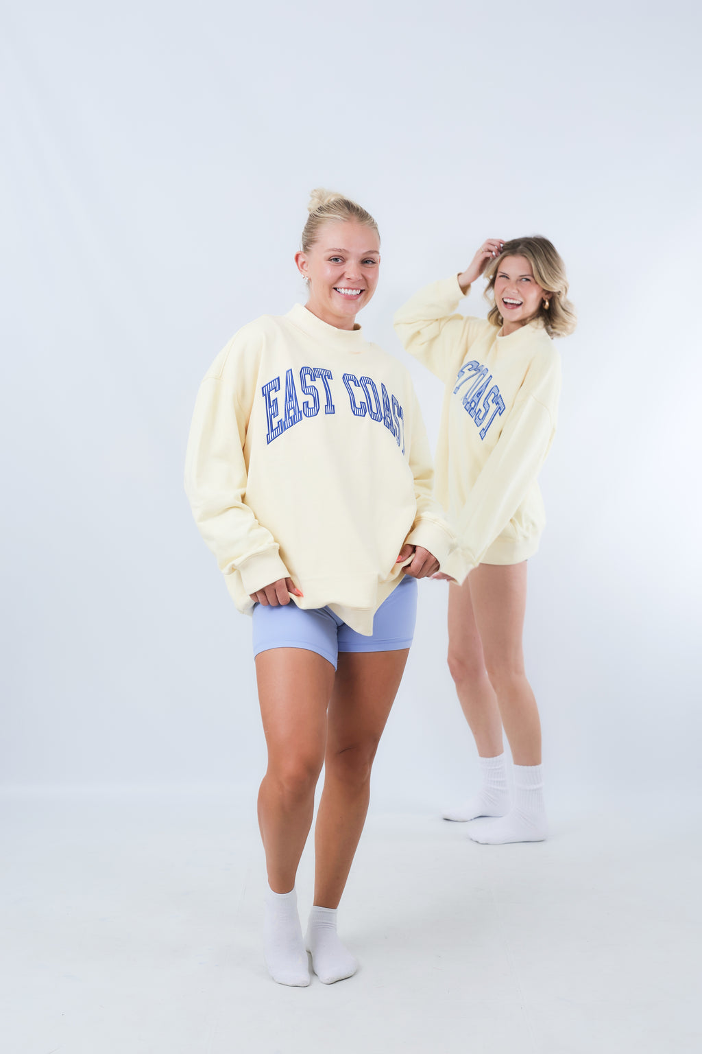 Classic Mockneck East Coast- Sunwashed