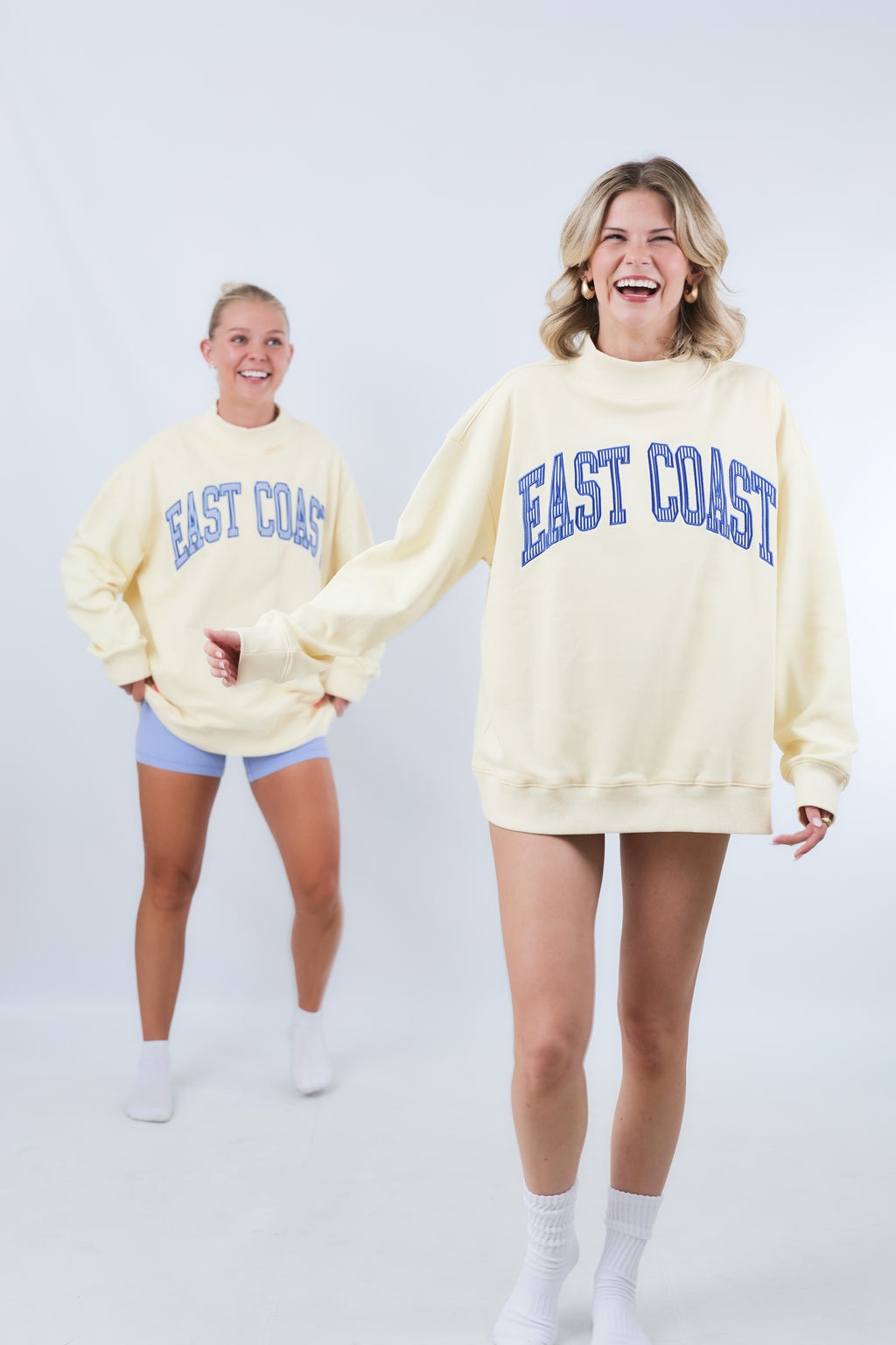 Classic Mockneck East Coast- Sunwashed