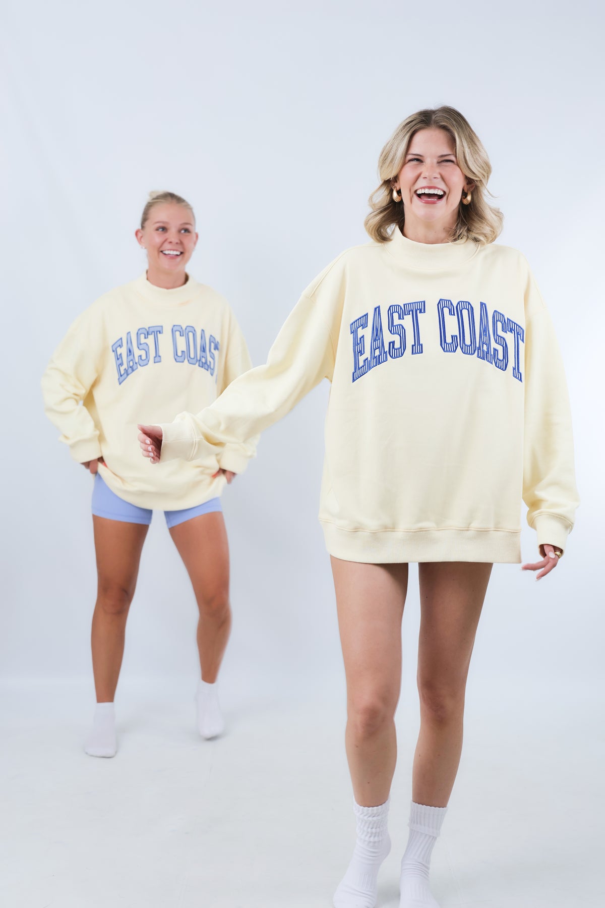 Classic Mockneck East Coast- Sunwashed